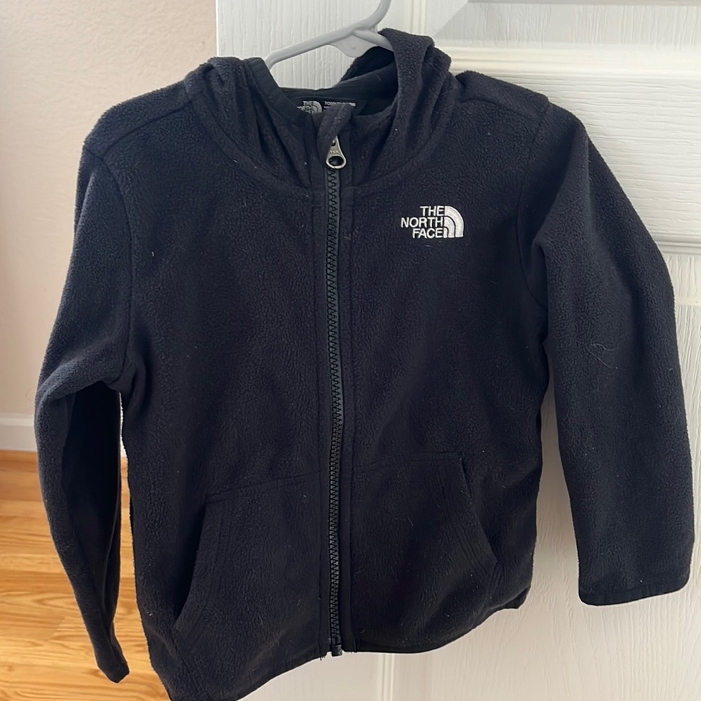 North Face fleece hoodie
